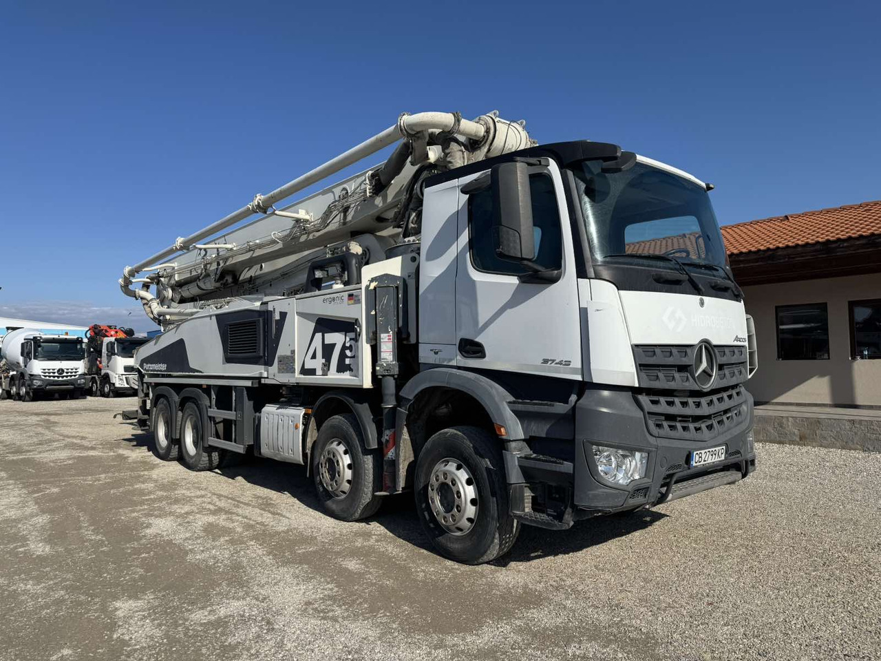 Mercedes-Benz AROCS 3743 PUTZMEISTER M47-5 - Concrete pump truck: picture 1 Mercedes-Benz AROCS 3743 PUTZMEISTER M47-5 - Concrete pump truck: picture 1