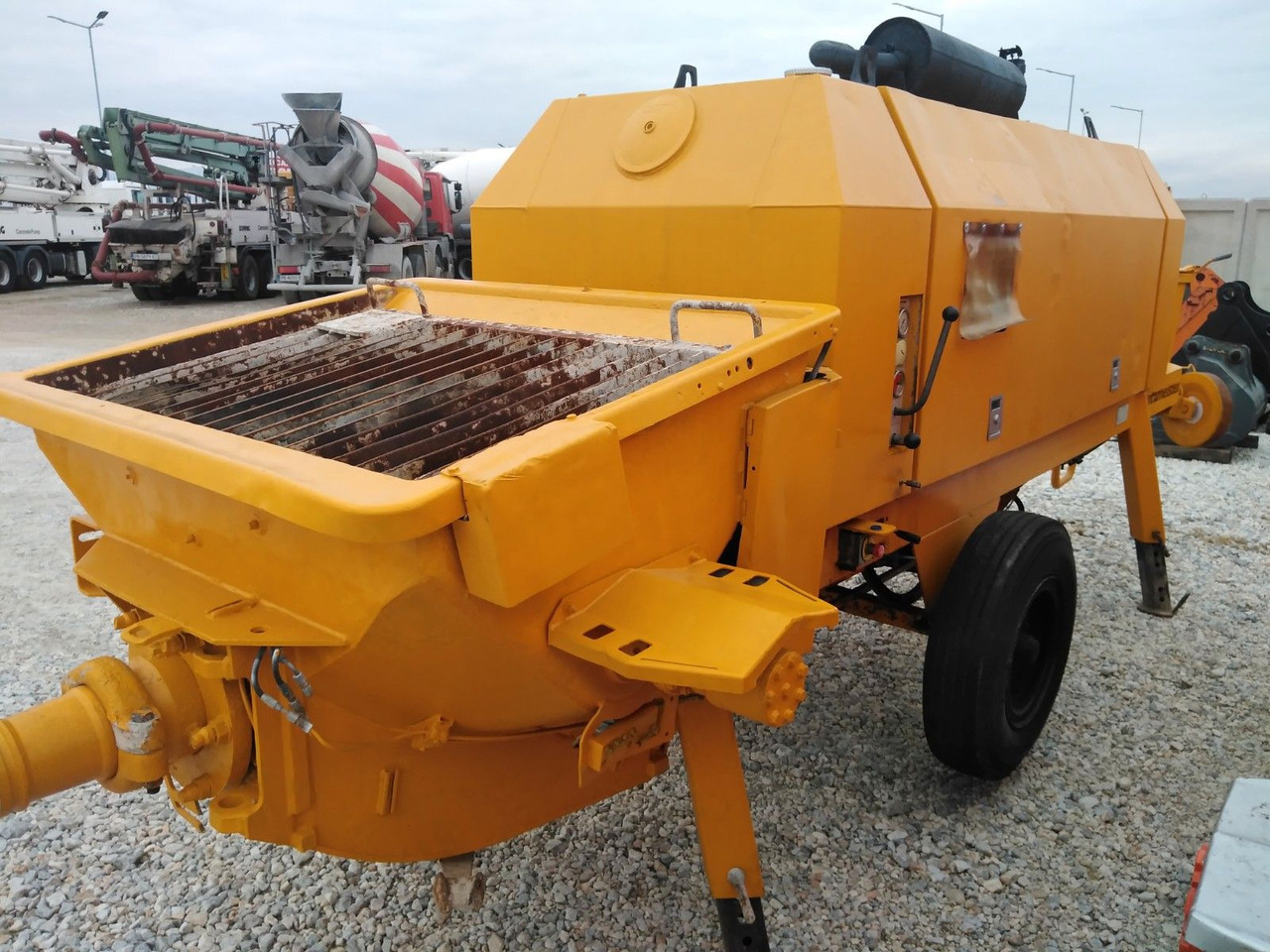 Stationary concrete pump PUTZMEISTER BSA 1407 D: picture 6