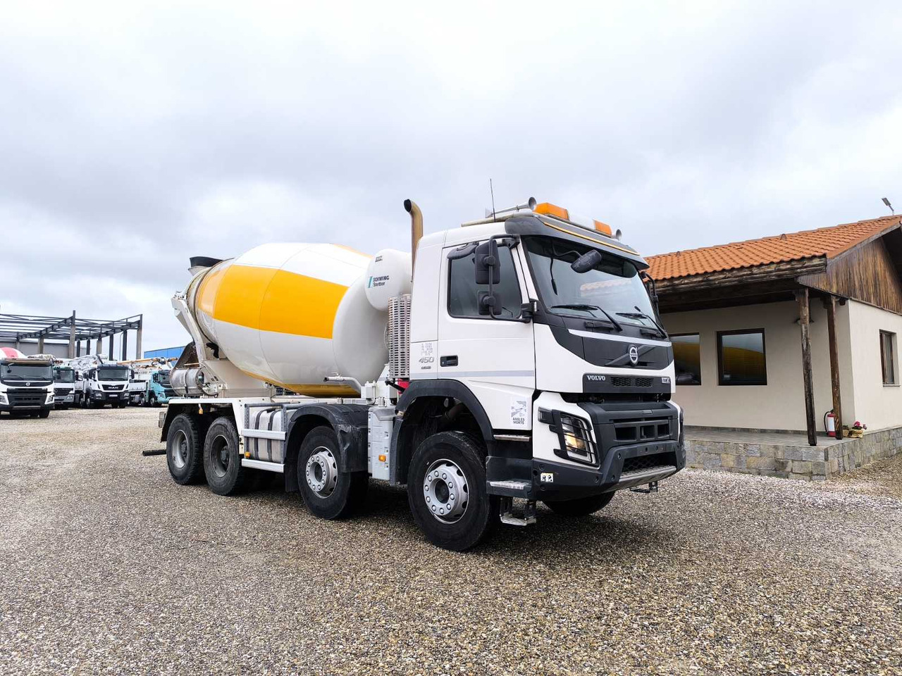 VOLVO FMX 450 STETTER 9M3 - Concrete mixer truck: picture 1 VOLVO FMX 450 STETTER 9M3 - Concrete mixer truck: picture 1