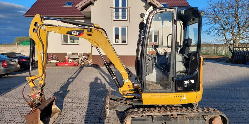 Minikoparka Caterpillar CAT 302.7D CR - Crawler excavator: picture 1 Minikoparka Caterpillar CAT 302.7D CR - Crawler excavator: picture 1