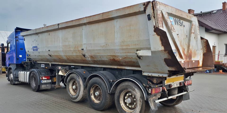 Naczepa wywrotka patelnia 27 m3 Berger N31 - Tipper semi-trailer: picture 2 Naczepa wywrotka patelnia 27 m3 Berger N31 - Tipper semi-trailer: picture 2