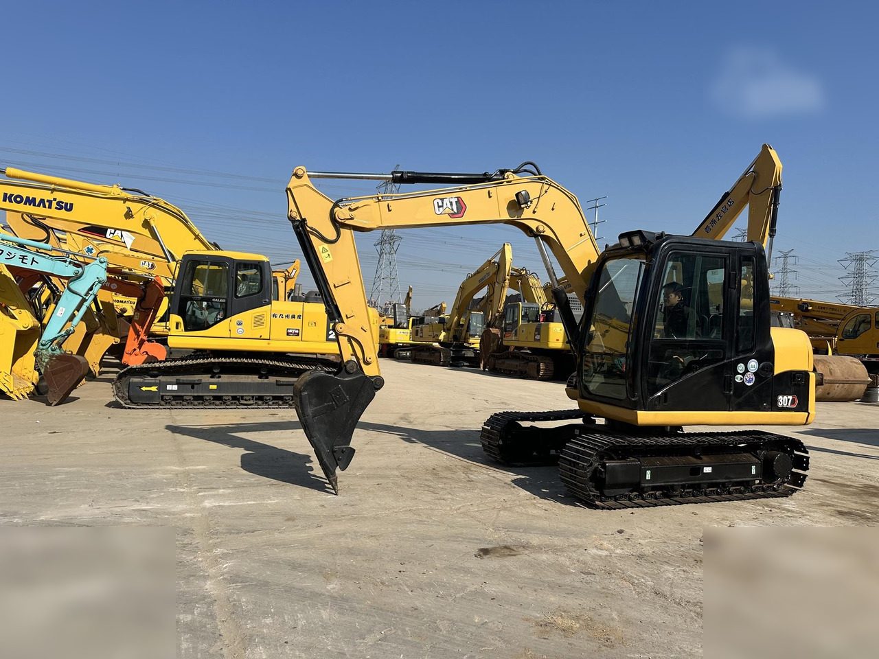 CATERPILLAR 307D - Crawler excavator: picture 1 CATERPILLAR 307D - Crawler excavator: picture 1