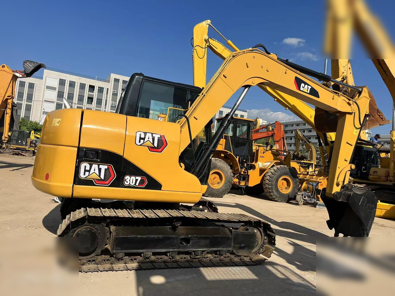 CATERPILLAR 307D - Crawler excavator: picture 2 CATERPILLAR 307D - Crawler excavator: picture 2