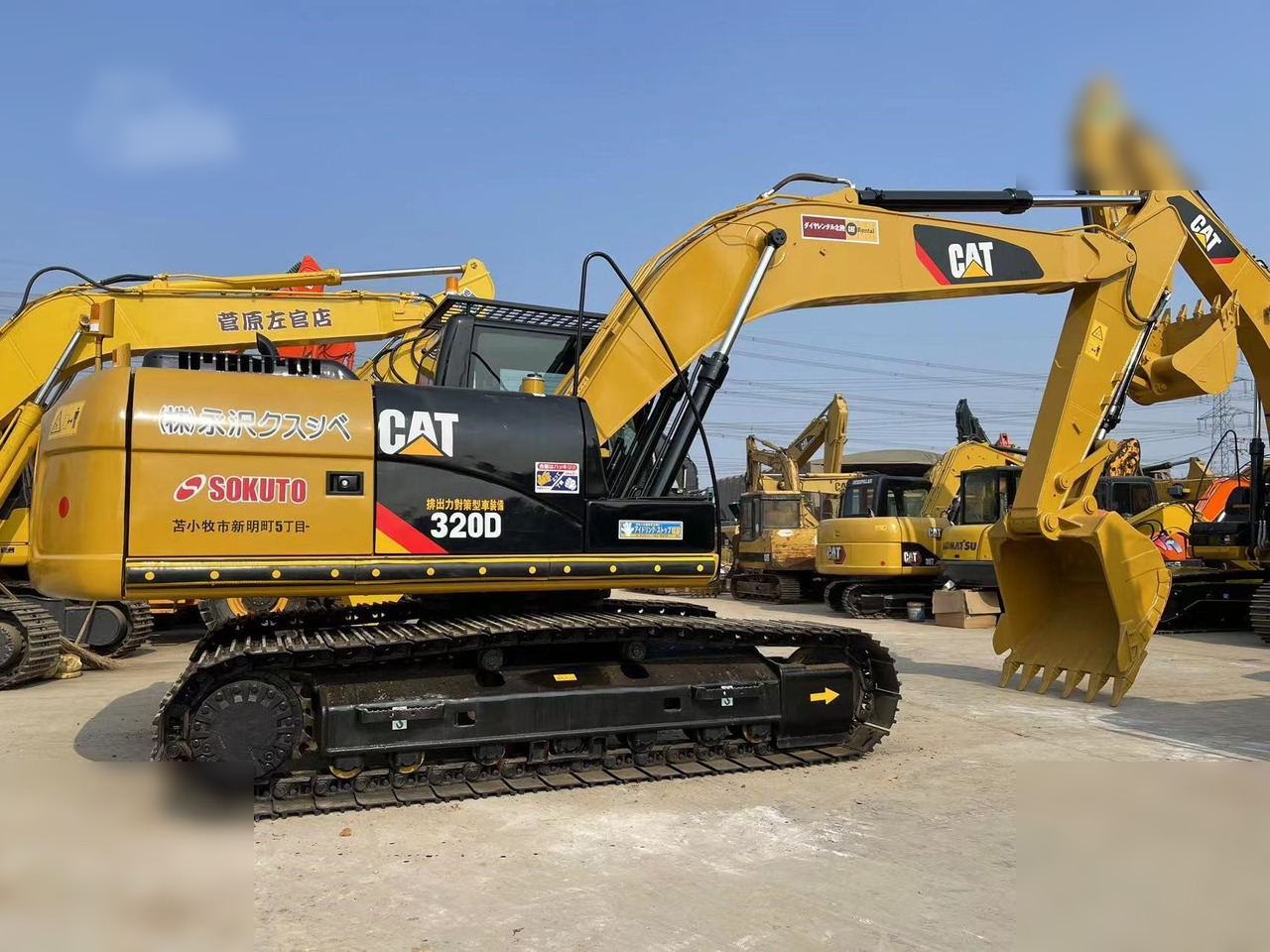 CATERPILLAR 320D - Crawler excavator: picture 1 CATERPILLAR 320D - Crawler excavator: picture 1