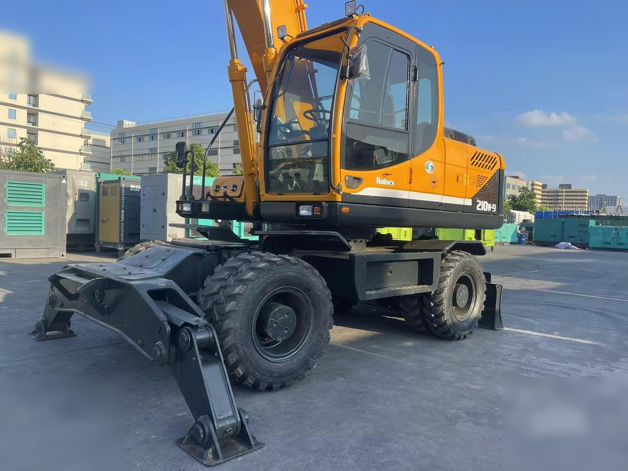 HYUNDAI ROBEX 210W-9 - Wheel excavator: picture 3 HYUNDAI ROBEX 210W-9 - Wheel excavator: picture 3