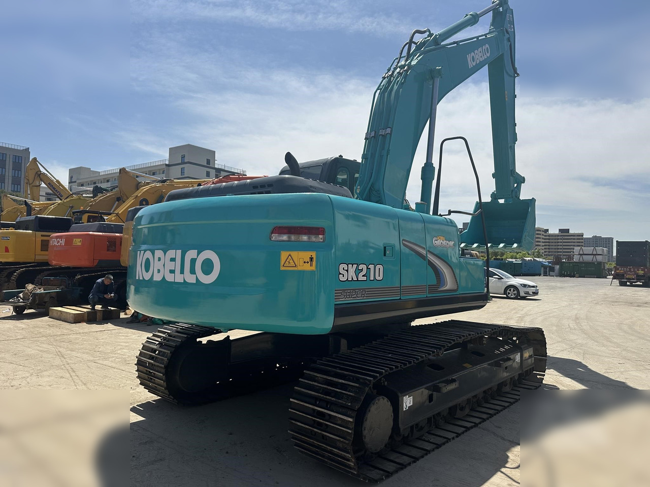 KOBELCO SK210 LC-8 - Crawler excavator: picture 3 KOBELCO SK210 LC-8 - Crawler excavator: picture 3