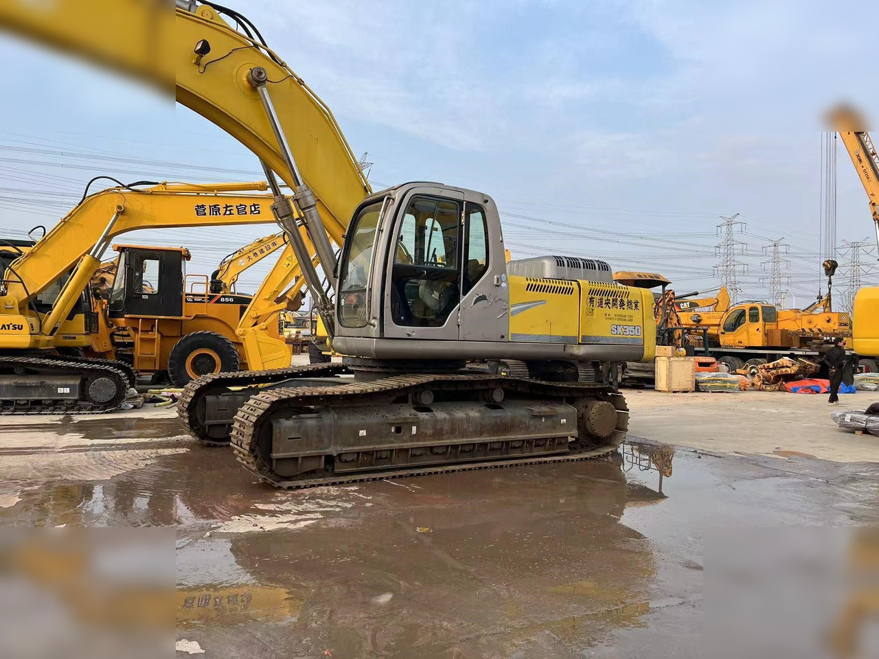KOBELCO SK350 - Crawler excavator: picture 3 KOBELCO SK350 - Crawler excavator: picture 3