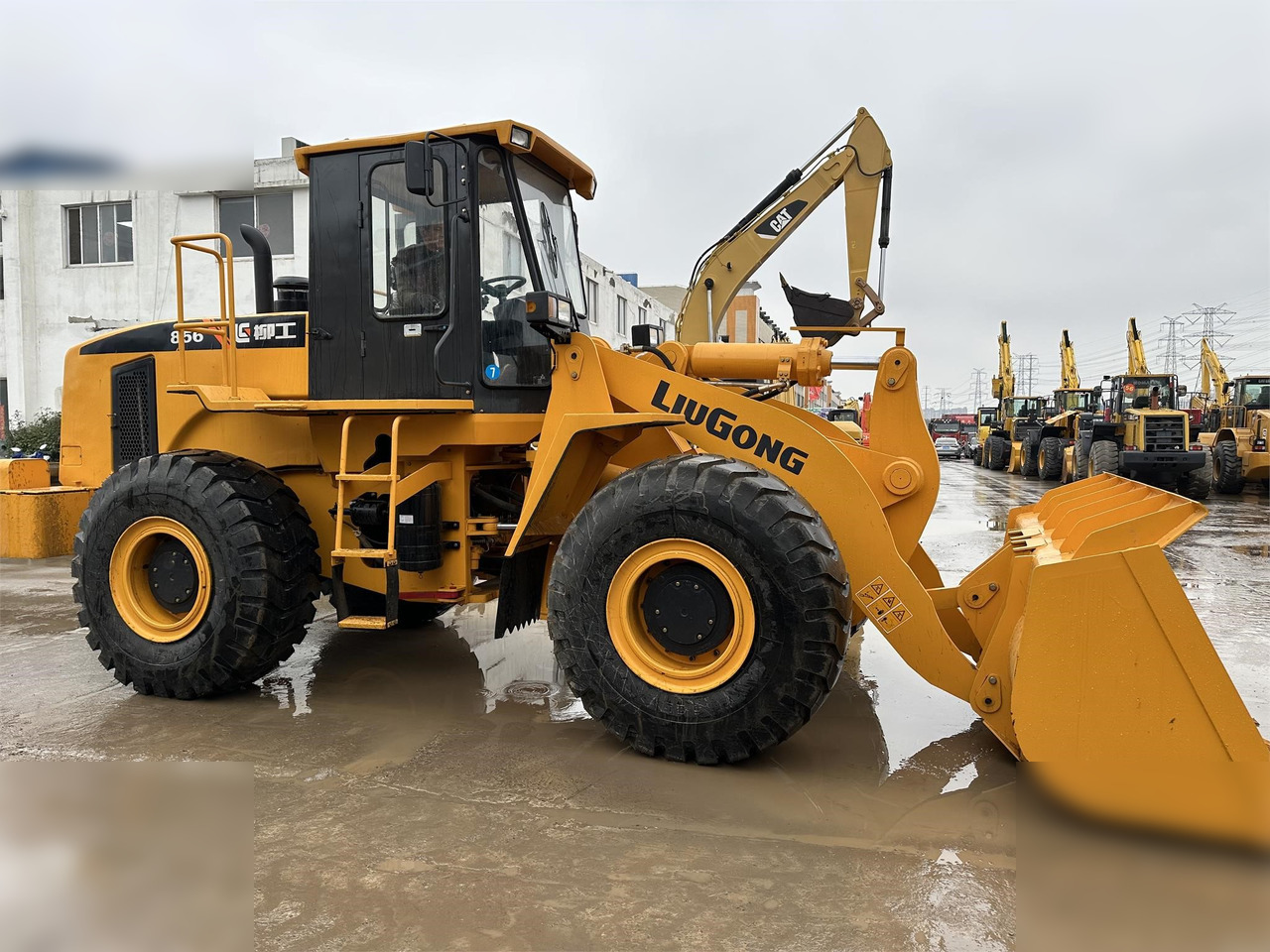 LIUGONG 856 - Wheel loader: picture 1 LIUGONG 856 - Wheel loader: picture 1