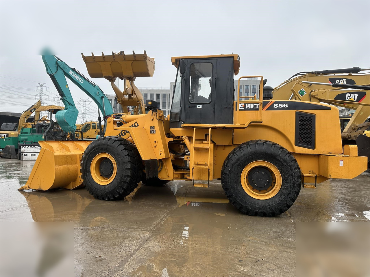 LIUGONG 856 - Wheel loader: picture 5 LIUGONG 856 - Wheel loader: picture 5