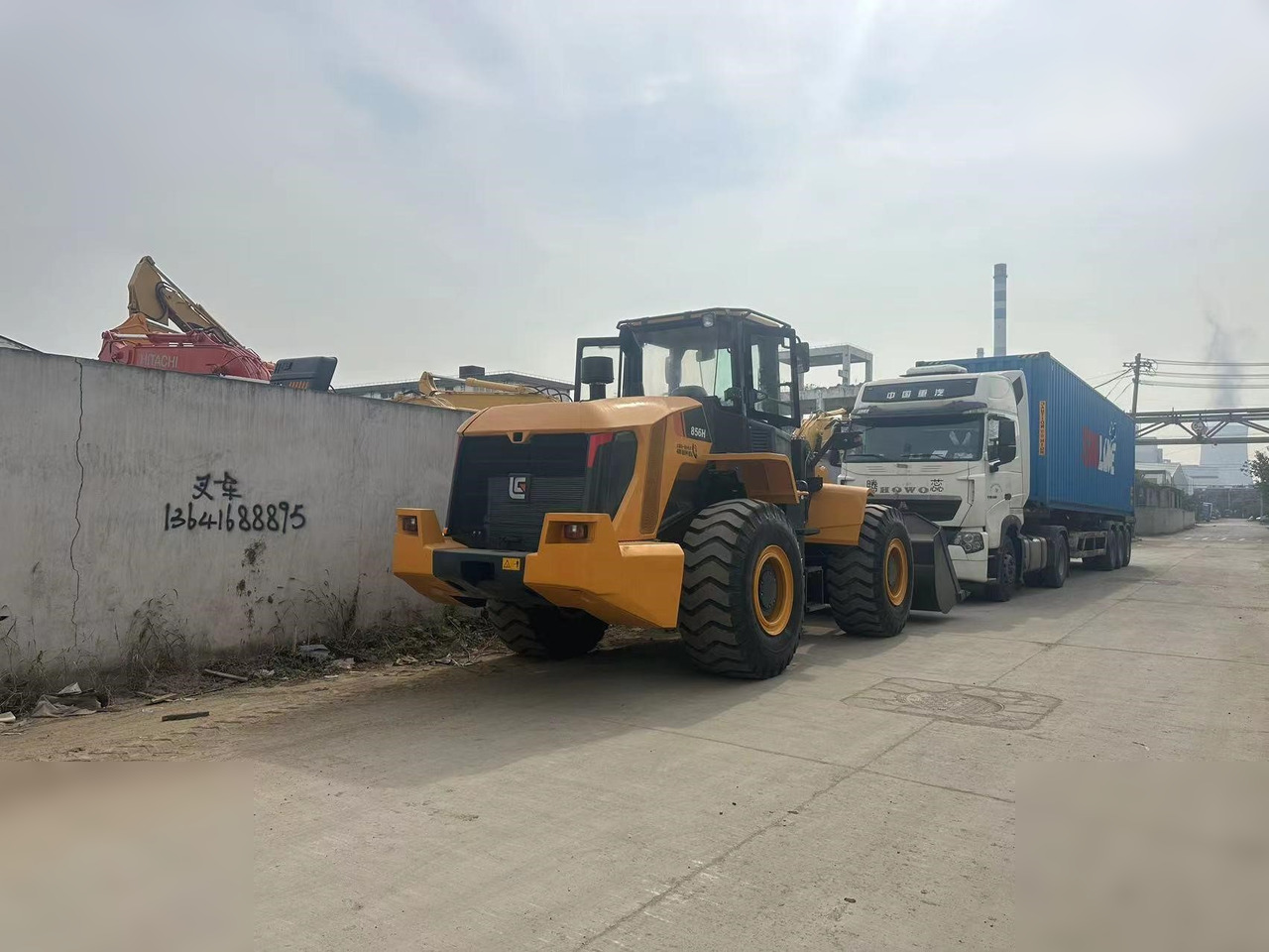 LIUGONG 856H - Wheel loader: picture 5 LIUGONG 856H - Wheel loader: picture 5