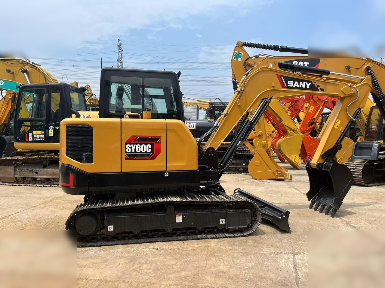 SANY SY60C - Crawler excavator: picture 1 SANY SY60C - Crawler excavator: picture 1