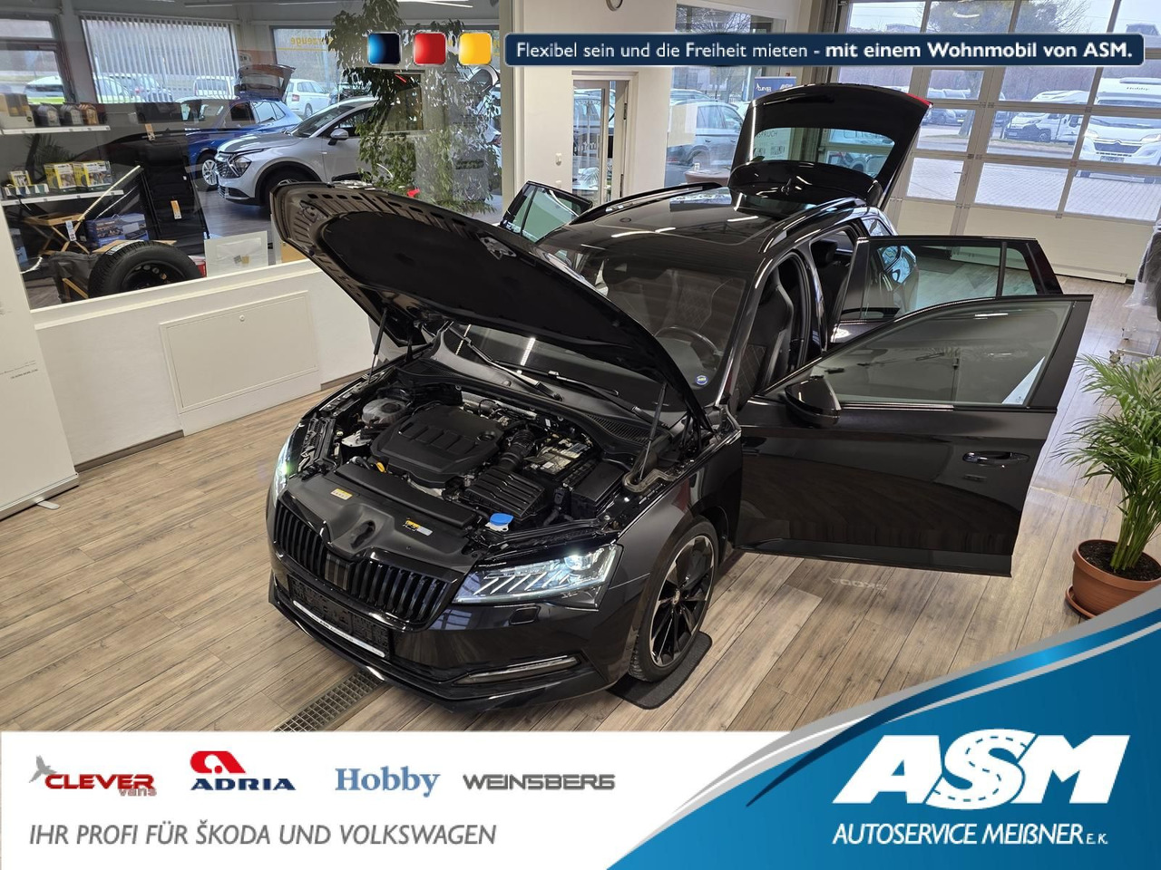 Skoda Superb Combi Sportline 2,0 TDI 4x4*PSD*360°*AHK* - Car: picture 1 Skoda Superb Combi Sportline 2,0 TDI 4x4*PSD*360°*AHK* - Car: picture 1