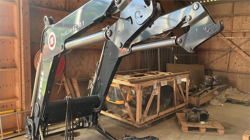 Stoll FZ 60,1 3 ventil og dæmpning Med beslag for NH T7. - Front loader for tractor: picture 1 Stoll FZ 60,1 3 ventil og dæmpning Med beslag for NH T7. - Front loader for tractor: picture 1