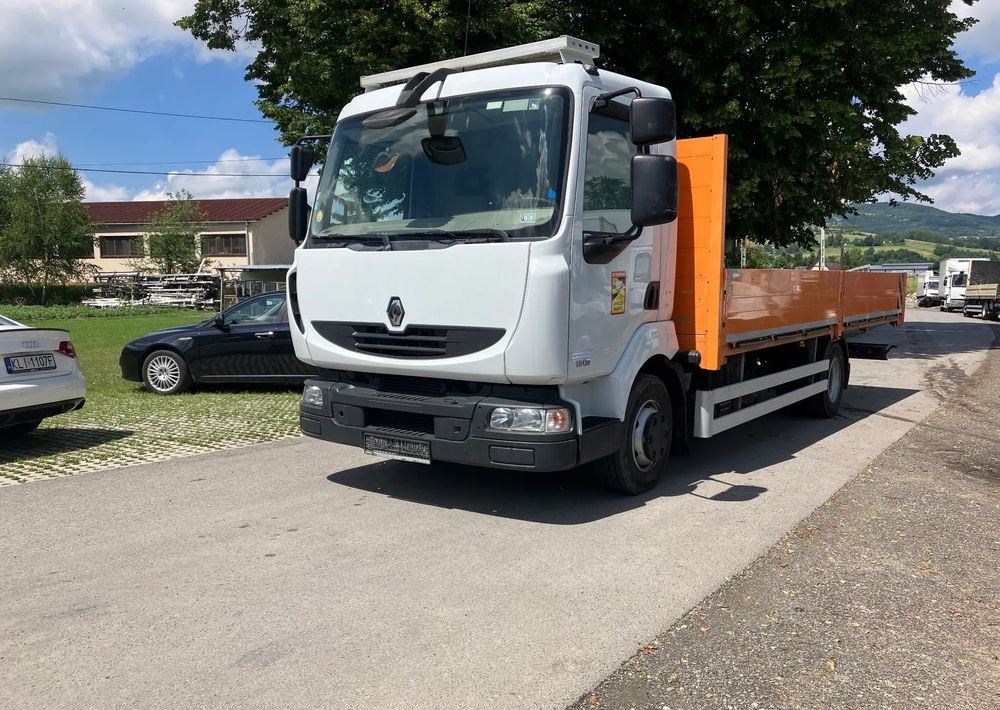 Renault Midlum 180 dxi burtówka skrzynia paka - Dropside/ Flatbed truck: picture 1 Renault Midlum 180 dxi burtówka skrzynia paka - Dropside/ Flatbed truck: picture 1