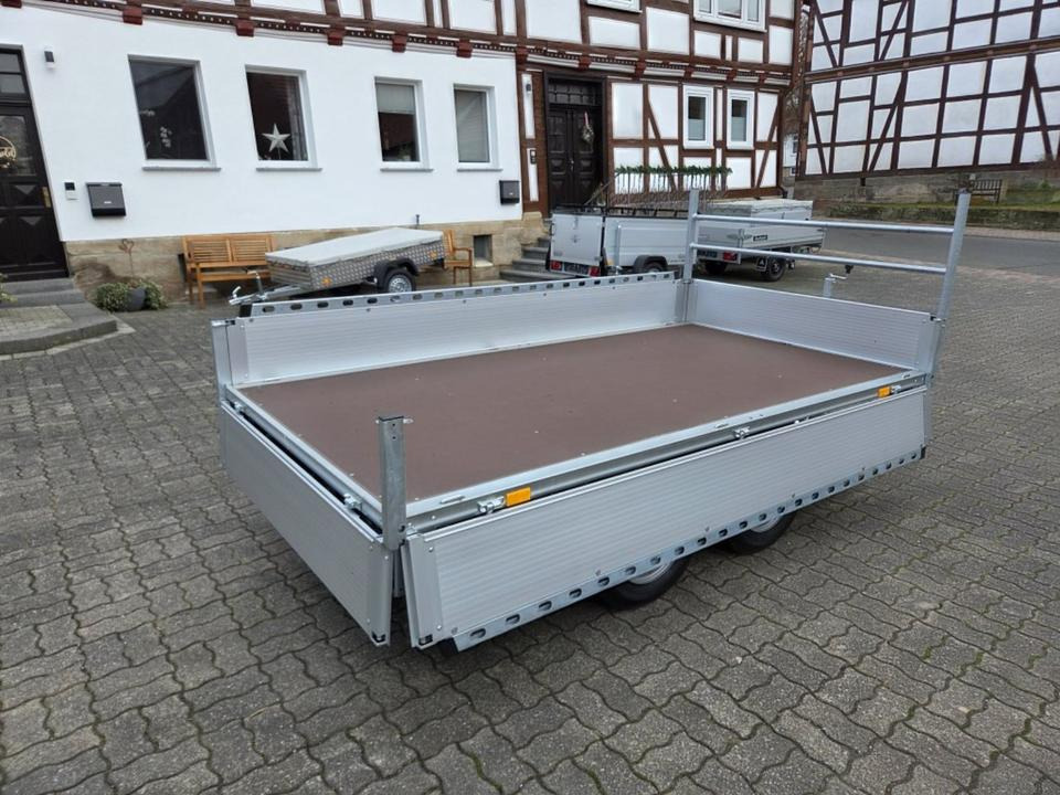 Böckmann 3016/27 F PKW-Anhänger Hochlader 2,7 to Top Ausstattung - Dropside/ Flatbed trailer: picture 5 Böckmann 3016/27 F PKW-Anhänger Hochlader 2,7 to Top Ausstattung - Dropside/ Flatbed trailer: picture 5