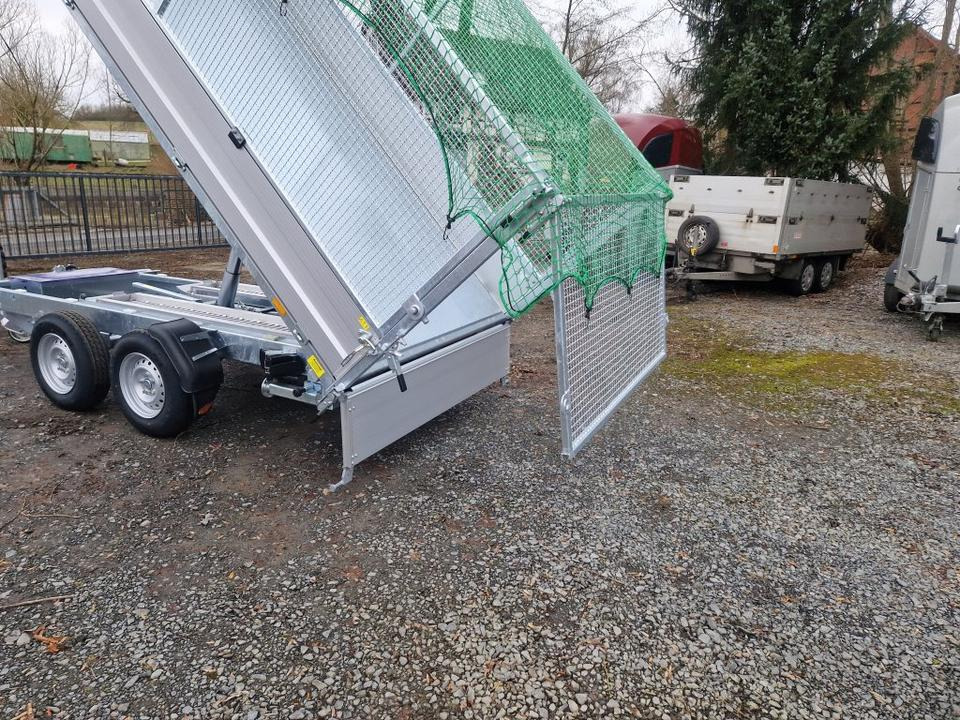 Tipper trailer Böckmann DK-AL 3718/35 P Dreiseitenkipper Kipper Gitteraufsatz: picture 8
