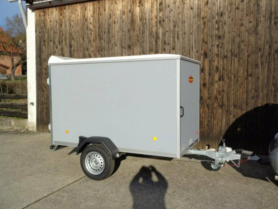 Böckmann KT 2513/135 PKW-Anhänger Koffer 1,35to. 100 km/h - Car trailer: picture 1 Böckmann KT 2513/135 PKW-Anhänger Koffer 1,35to. 100 km/h - Car trailer: picture 1