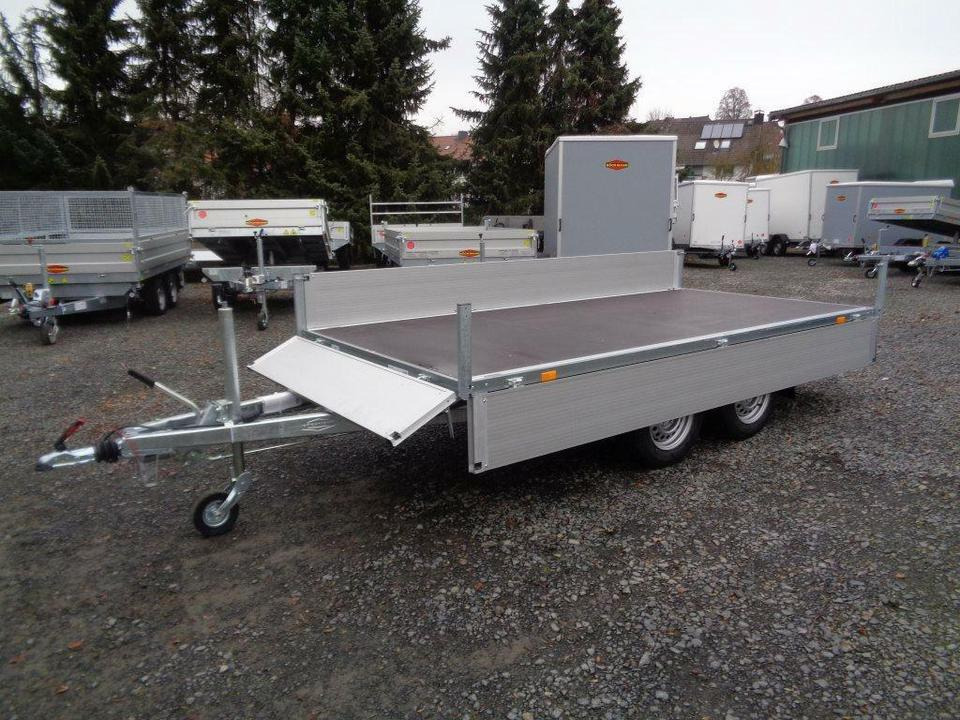 Böckmann PKW-Anhänger , 2,0 to. Hochlader, 100 km/h - Dropside/ Flatbed trailer: picture 5 Böckmann PKW-Anhänger , 2,0 to. Hochlader, 100 km/h - Dropside/ Flatbed trailer: picture 5