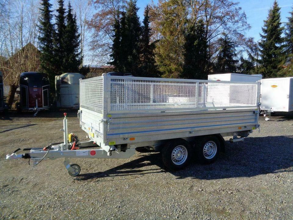 Böckmann PKW-Anhänger, 3,5to. Dreiseitenkipper, 100 km/h - Tipper trailer: picture 2 Böckmann PKW-Anhänger, 3,5to. Dreiseitenkipper, 100 km/h - Tipper trailer: picture 2