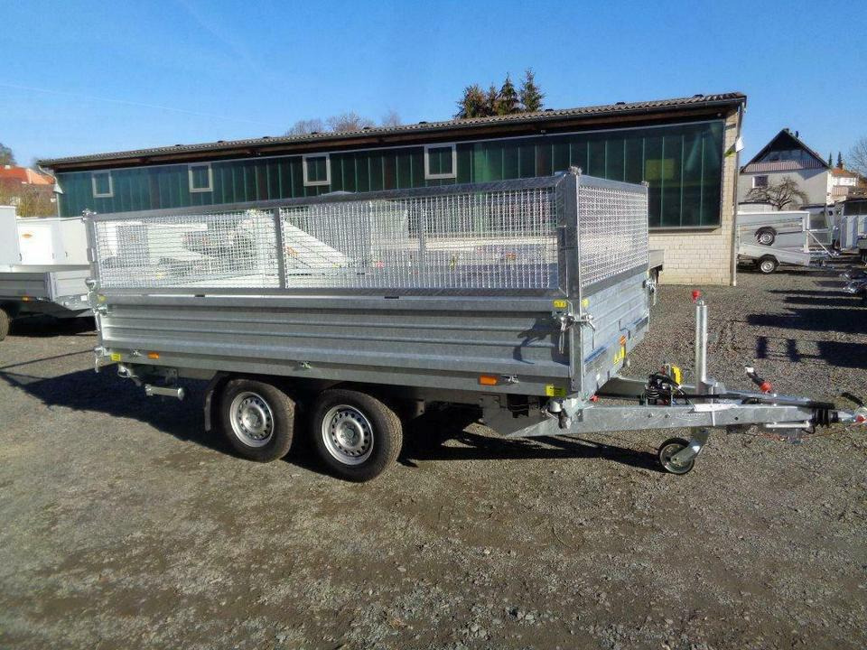 Böckmann PKW-Anhänger, 3,5to. Dreiseitenkipper, 100 km/h - Tipper trailer: picture 3 Böckmann PKW-Anhänger, 3,5to. Dreiseitenkipper, 100 km/h - Tipper trailer: picture 3