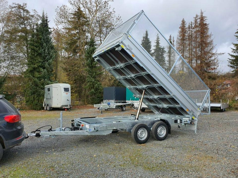 Böckmann PKW-Anhänger 3,5to, Dreiseitenkipper, Gitter - Tipper trailer: picture 2 Böckmann PKW-Anhänger 3,5to, Dreiseitenkipper, Gitter - Tipper trailer: picture 2