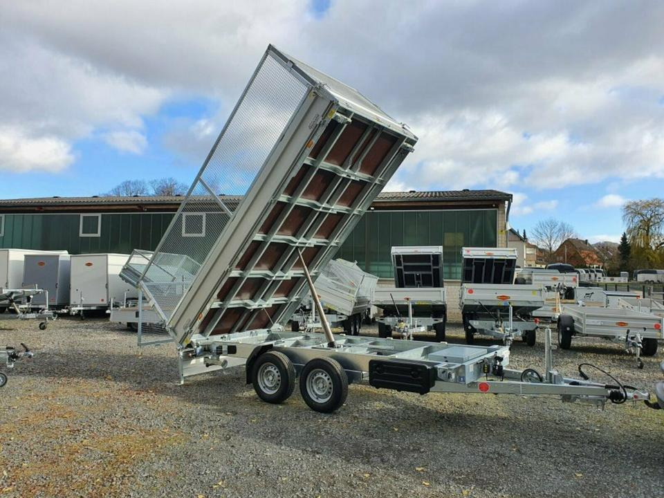 Böckmann PKW-Anhänger 3,5to, Dreiseitenkipper, Gitter - Tipper trailer: picture 3 Böckmann PKW-Anhänger 3,5to, Dreiseitenkipper, Gitter - Tipper trailer: picture 3