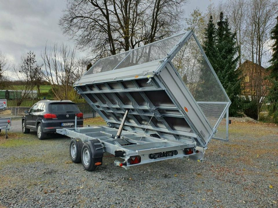 Böckmann PKW-Anhänger 3,5to, Dreiseitenkipper, Gitter - Tipper trailer: picture 5 Böckmann PKW-Anhänger 3,5to, Dreiseitenkipper, Gitter - Tipper trailer: picture 5