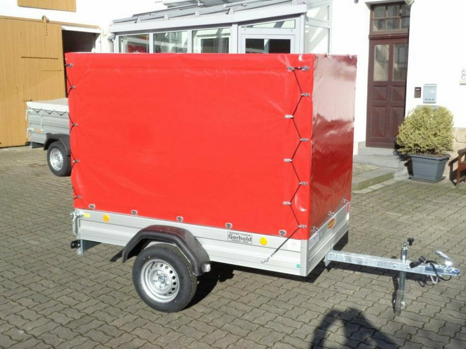 Böckmann PKW-Anhänger, 750 kg 100 km/h Plane Spriegel - Car trailer: picture 2 Böckmann PKW-Anhänger, 750 kg 100 km/h Plane Spriegel - Car trailer: picture 2