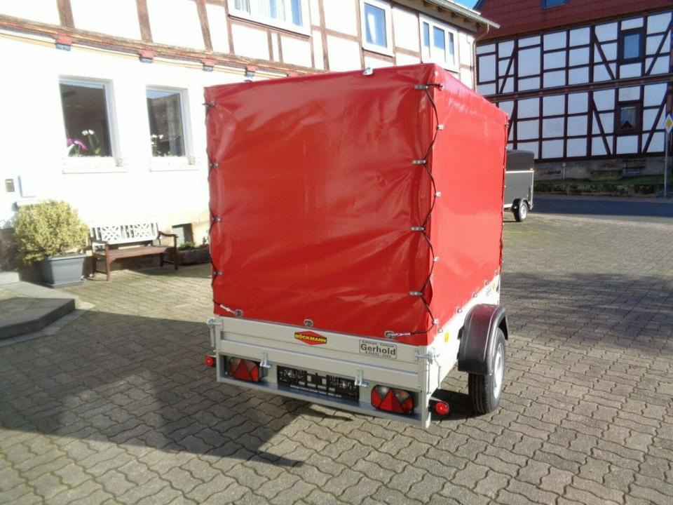 Böckmann PKW-Anhänger, 750 kg 100 km/h Plane Spriegel - Car trailer: picture 4 Böckmann PKW-Anhänger, 750 kg 100 km/h Plane Spriegel - Car trailer: picture 4