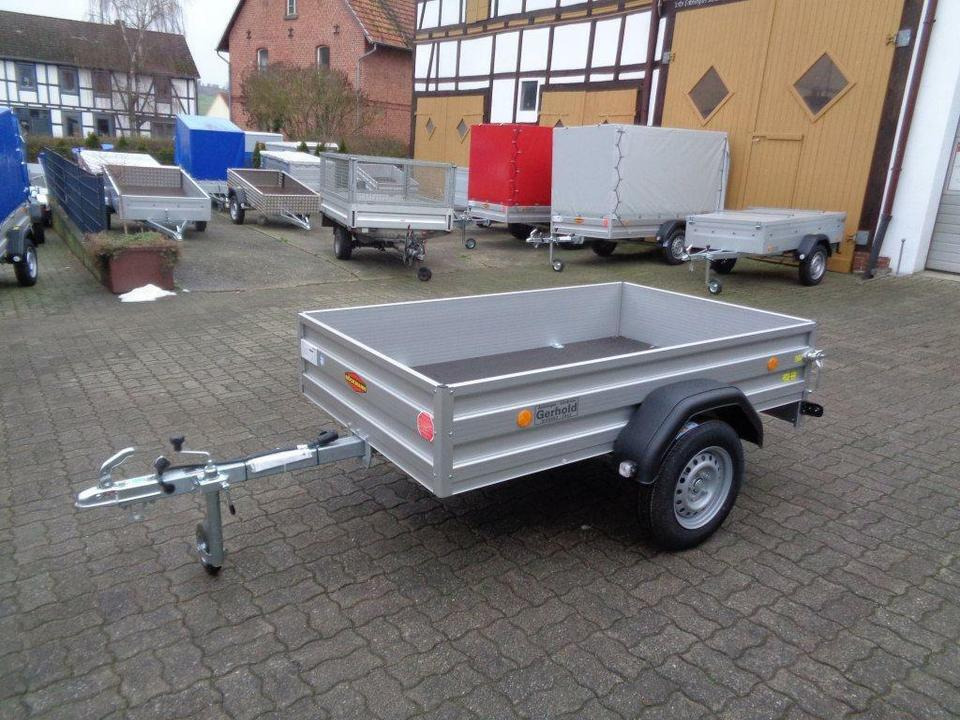 Böckmann PKW-Anhänger , 750 kg, Aluaufbau 100 km/h - Car trailer: picture 2 Böckmann PKW-Anhänger , 750 kg, Aluaufbau 100 km/h - Car trailer: picture 2