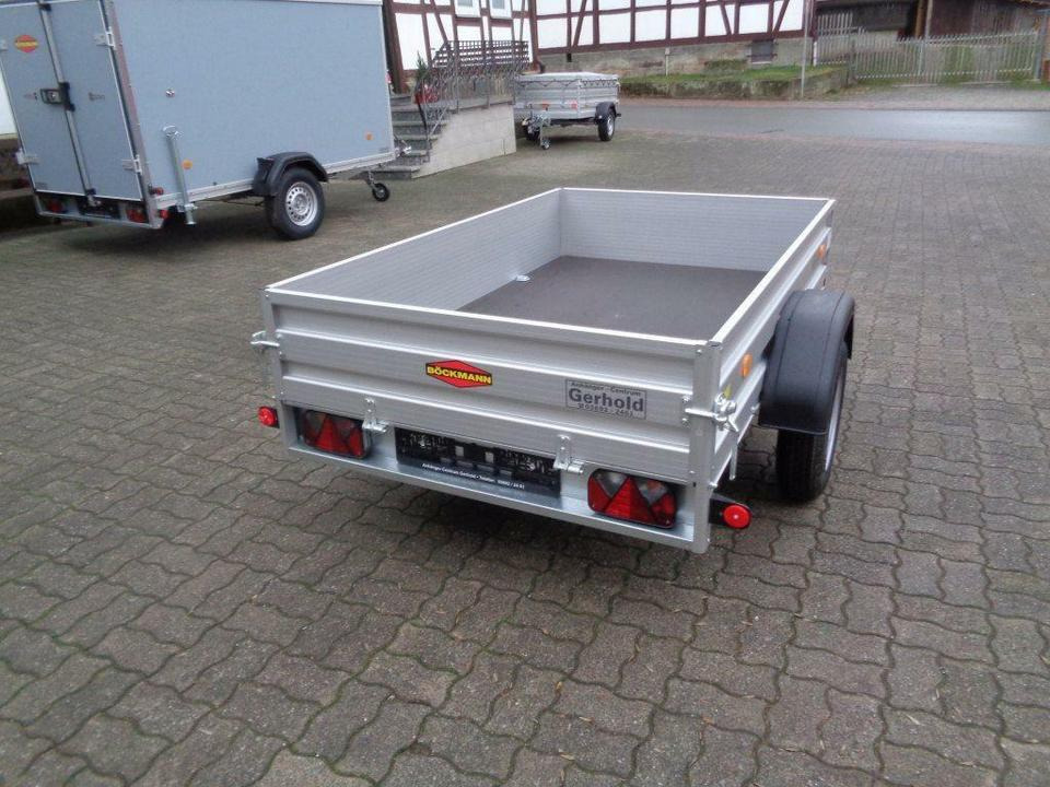 Böckmann PKW-Anhänger , 750 kg, Aluaufbau 100 km/h - Car trailer: picture 4 Böckmann PKW-Anhänger , 750 kg, Aluaufbau 100 km/h - Car trailer: picture 4