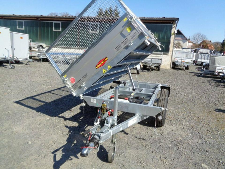 Böckmann PKW-Anhänger Elektro Dreiseitenkipper, 2,7 to - Tipper trailer: picture 3 Böckmann PKW-Anhänger Elektro Dreiseitenkipper, 2,7 to - Tipper trailer: picture 3