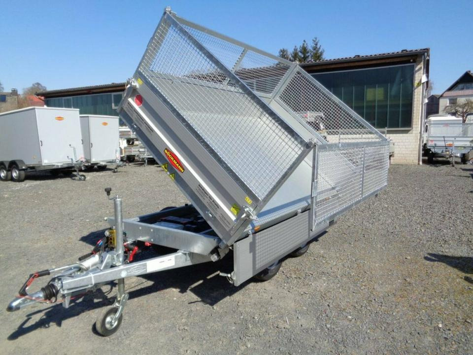 Böckmann PKW-Anhänger Elektro Dreiseitenkipper, 2,7 to - Tipper trailer: picture 1 Böckmann PKW-Anhänger Elektro Dreiseitenkipper, 2,7 to - Tipper trailer: picture 1