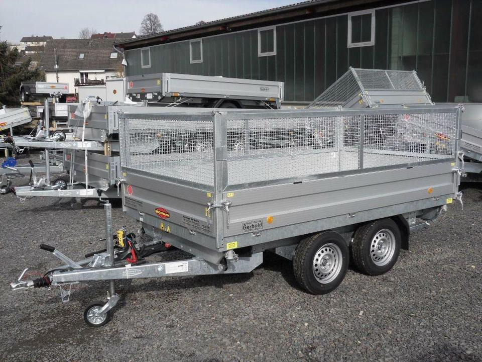 Böckmann PKW-Anhänger, Elektro-Dreiseitenkipper, 3,5to. - Tipper trailer: picture 3 Böckmann PKW-Anhänger, Elektro-Dreiseitenkipper, 3,5to. - Tipper trailer: picture 3