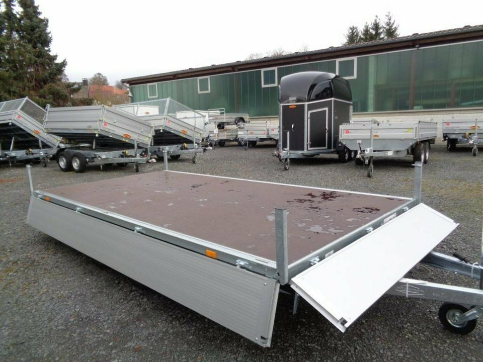 Böckmann PKW-Anhänger HL-AL 4121/27 F ECO 2,7 to. - Dropside/ Flatbed trailer: picture 4 Böckmann PKW-Anhänger HL-AL 4121/27 F ECO 2,7 to. - Dropside/ Flatbed trailer: picture 4