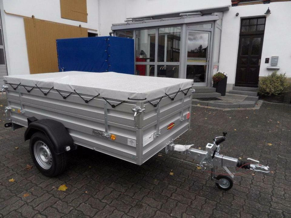 Böckmann PKW Anhänger, Kastenaufsatz, 100 km/h - Car trailer: picture 1 Böckmann PKW Anhänger, Kastenaufsatz, 100 km/h - Car trailer: picture 1