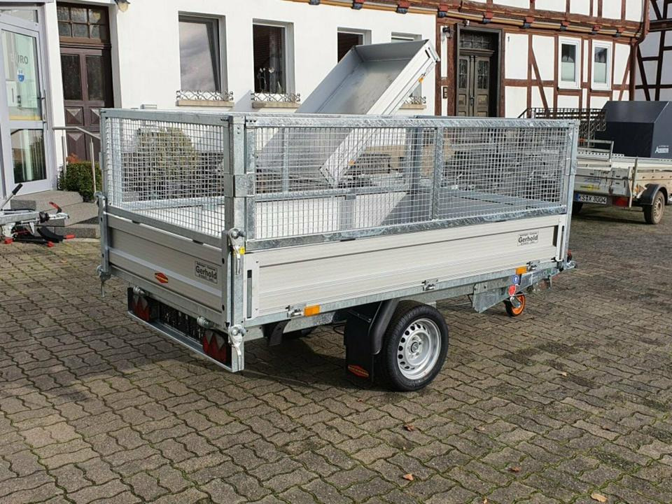 Böckmann PKW-Anhänger Rückwärtskipper, 1,5to, Gitter - Tipper trailer: picture 3 Böckmann PKW-Anhänger Rückwärtskipper, 1,5to, Gitter - Tipper trailer: picture 3