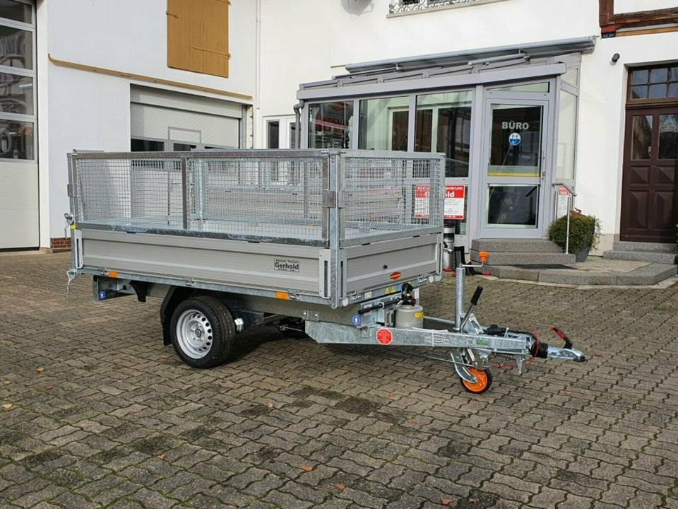 Böckmann PKW-Anhänger Rückwärtskipper, 1,5to, Gitter - Tipper trailer: picture 2 Böckmann PKW-Anhänger Rückwärtskipper, 1,5to, Gitter - Tipper trailer: picture 2