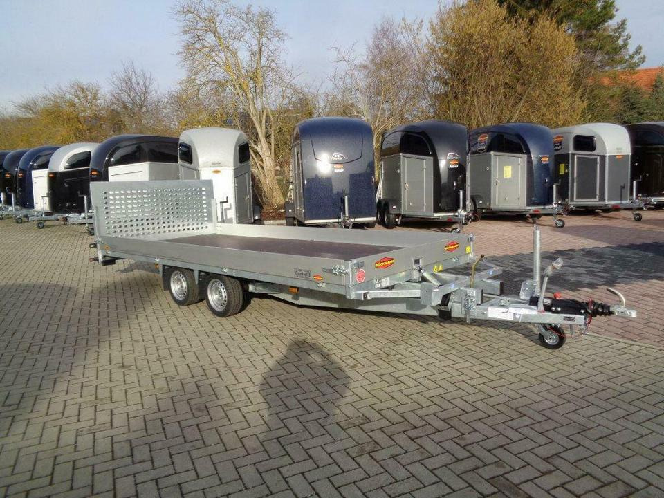 Dropside/ Flatbed trailer Böckmann PKW-Anhänger Universaltransporter kippbar 3,5t: picture 12