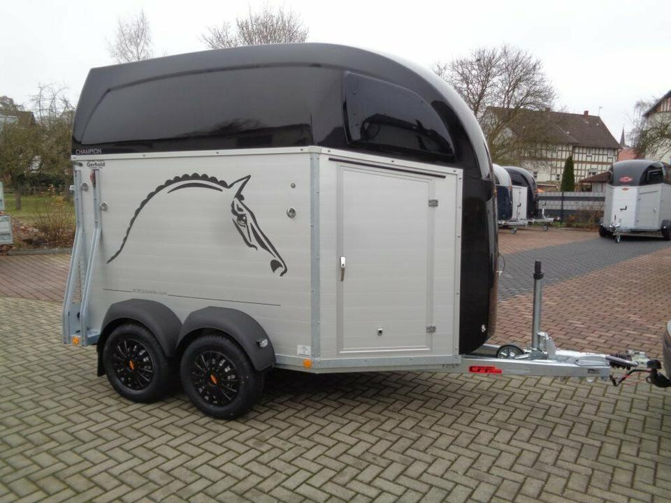Horse trailer Böckmann, Pferdeanhänger,  Champion R, Sattelk. 100 km/h,Aluboden: picture 14