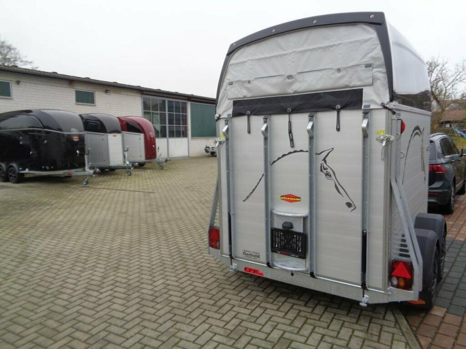Horse trailer Böckmann, Pferdeanhänger,  Champion R, Sattelk. 100 km/h,Aluboden: picture 11