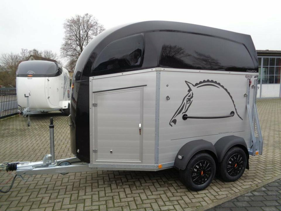 Horse trailer Böckmann, Pferdeanhänger,  Champion R, Sattelk. 100 km/h,Aluboden: picture 13