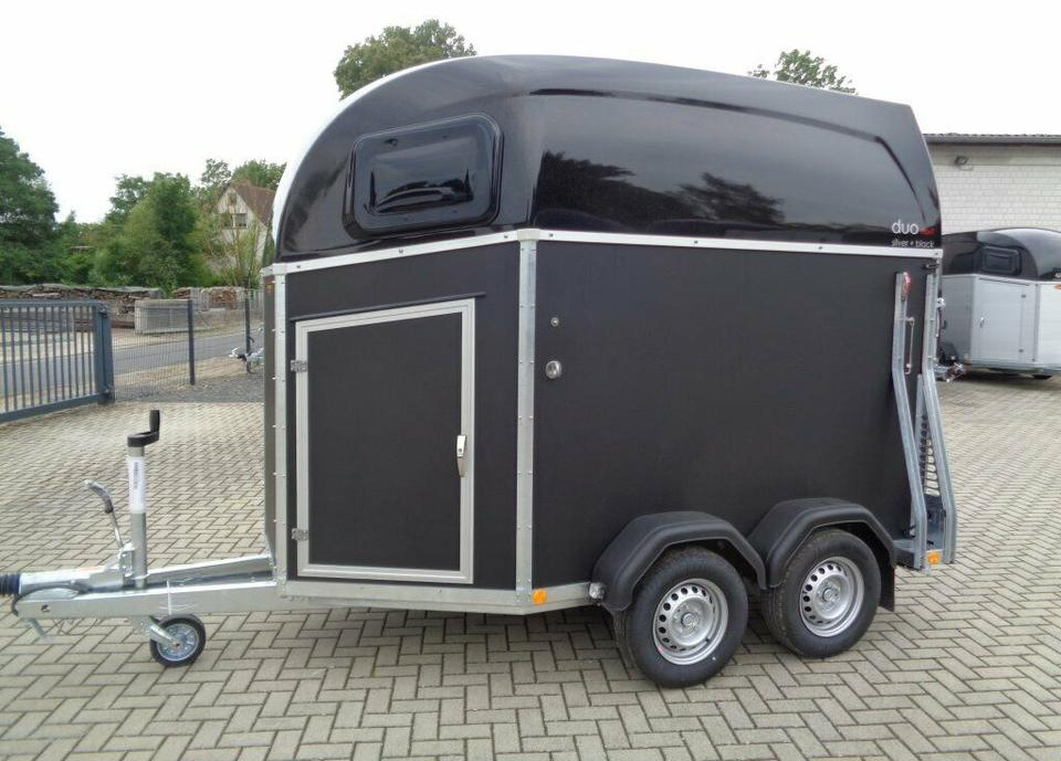 Böckmann, Pferdeanhänger, DUO Alub.SaKa.Flügeltür, 100 km/h - Horse trailer: picture 2 Böckmann, Pferdeanhänger, DUO Alub.SaKa.Flügeltür, 100 km/h - Horse trailer: picture 2