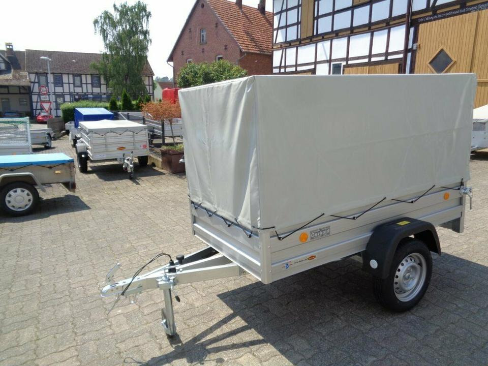 Böckmann-TPV PKW Anhänger Aluaufbau Plane u. Spriegel - Car trailer: picture 2 Böckmann-TPV PKW Anhänger Aluaufbau Plane u. Spriegel - Car trailer: picture 2