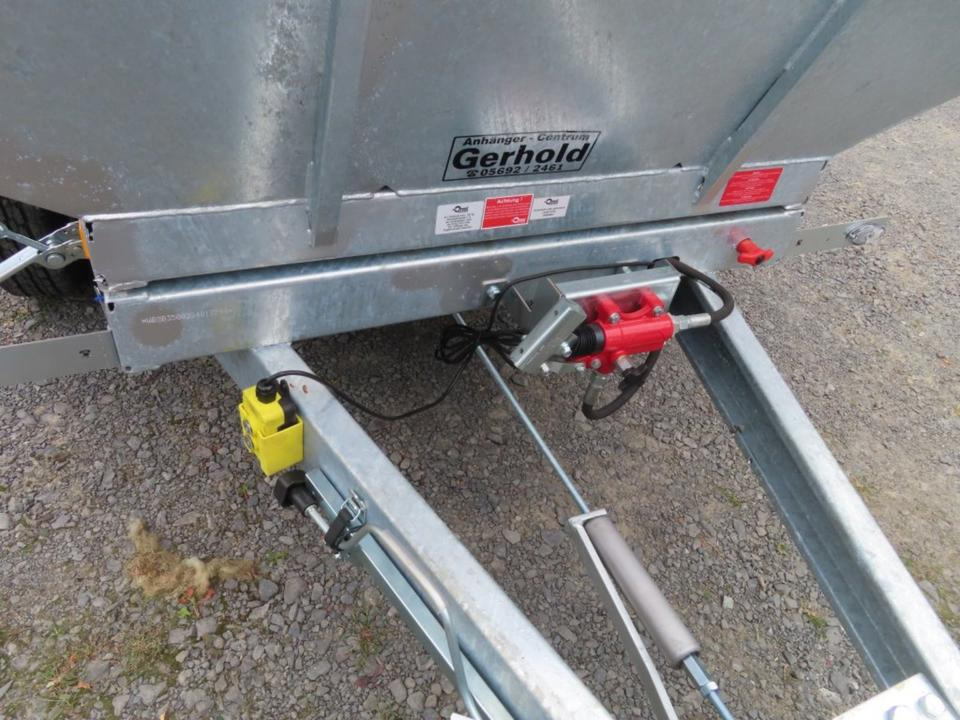 Tipper trailer PKW Anhänger Kipper Muldenkipper Auffahrschienen 3,5t 100km/h: picture 8 Tipper trailer PKW Anhänger Kipper Muldenkipper Auffahrschienen 3,5t 100km/h: picture 8