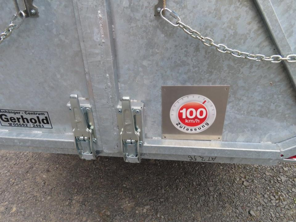 PKW Anhänger Kipper Muldenkipper Auffahrschienen 3,5t 100km/h - Tipper trailer: picture 5 PKW Anhänger Kipper Muldenkipper Auffahrschienen 3,5t 100km/h - Tipper trailer: picture 5