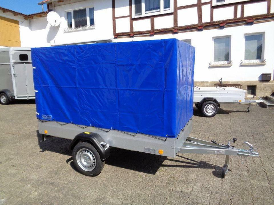 TPV-Böckmann PKW Anhänger, Plane u. Spriegel, 100 km/h - Car trailer: picture 2 TPV-Böckmann PKW Anhänger, Plane u. Spriegel, 100 km/h - Car trailer: picture 2