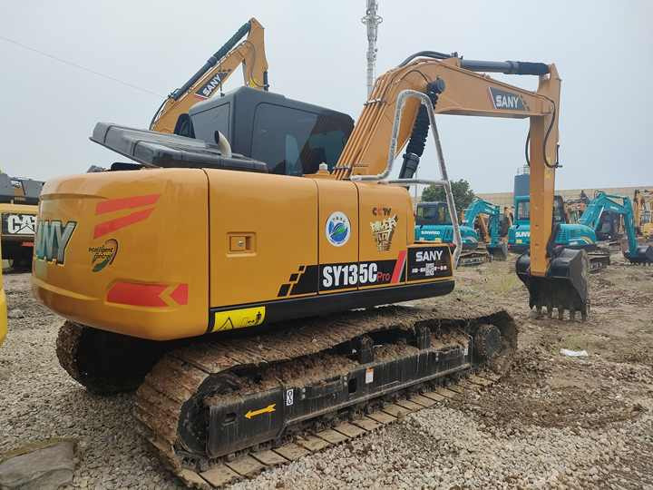 China Brand Used Sany China Brand Used Sany Sy135c Mini Excavator 6ton Crawler Earth Digger Machine for Sale - Mini excavator: picture 3 China Brand Used Sany China Brand Used Sany Sy135c Mini Excavator 6ton Crawler Earth Digger Machine for Sale - Mini excavator: picture 3
