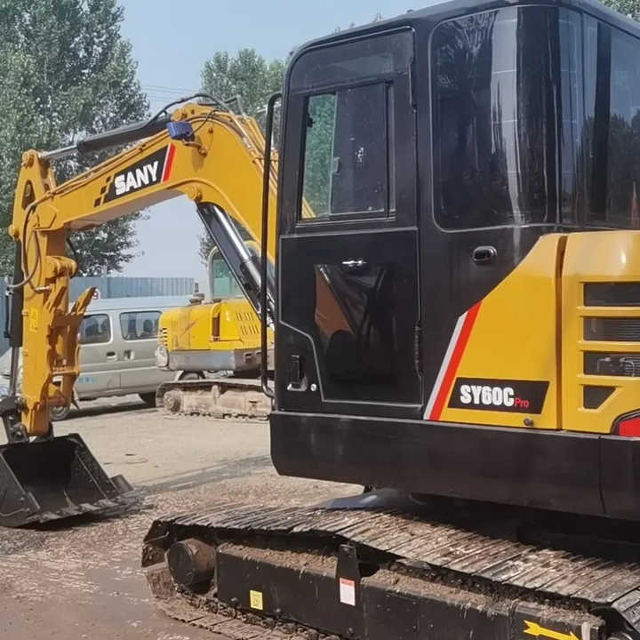 China Brand Used Sany Sy60c Mini Excavator 6ton Crawler Earth Digger Machine for Sale - Crawler excavator: picture 1 China Brand Used Sany Sy60c Mini Excavator 6ton Crawler Earth Digger Machine for Sale - Crawler excavator: picture 1