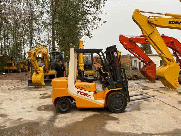 Forklift Japanese Forklifts Telehandler Used TCM Forklift Diesel Forklift 3Ton Pallet Truck: picture 6